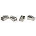Cat. 6 Modular Plug, shielded, for Stranded Wire 10 pcs. Trasparente cavo di interfaccia e adattatore - Foto miniatura 2